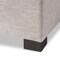 Baxton Studio Roanoke Beige Upholstered Grid-Tufting Storage Ottoman Bench 128-7046 - alternate 10